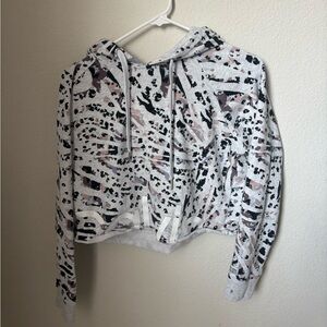 Calvin Klein Women's Pink & Purple Hoodie